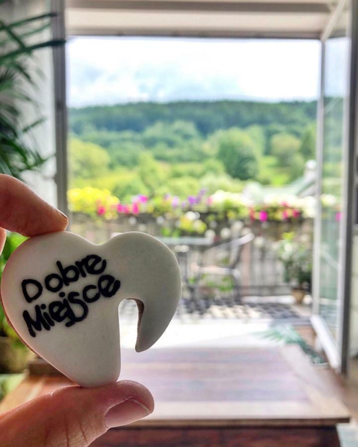 Apartament Dobre Miejsce Ustrzyki Dolne Esterno foto